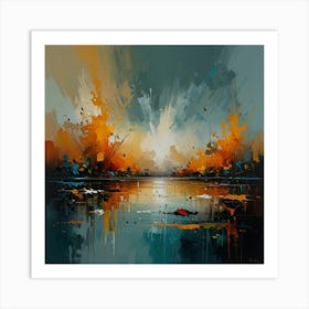 Abstract Painting 87 Art Print