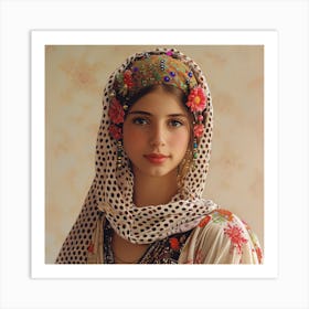 Russian Girl Art Print