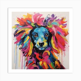 Poodle Art Print