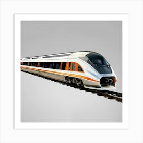 High Speed Train Poster