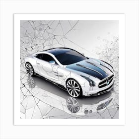 Mercedes Sls 2 Art Print