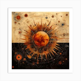 'Solar Eclipse' Art Print