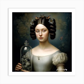 Miss Botany Art Print