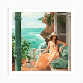 Wonderful vacation Art Print