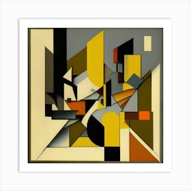 Abstract By Person Art Print