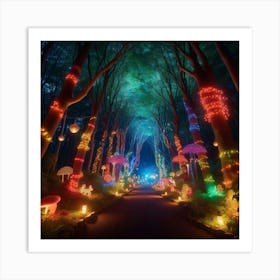 Fairytale Forest 7 Art Print