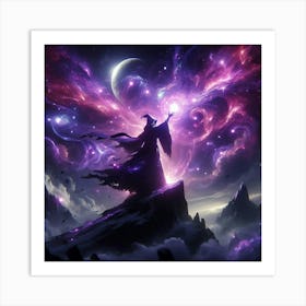 Wrath Of The Wizard Art Print