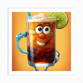 Iced Tea Art Print