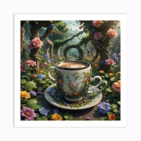 Cup Of Tea 8 Art Print