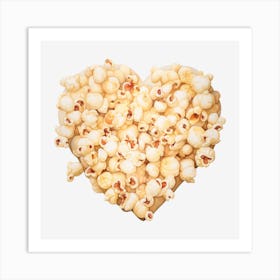 Heart Of Popcorn 12 Art Print