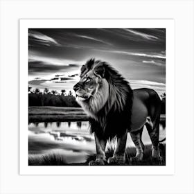 Lionnn 1 Art Print