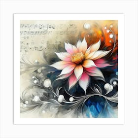 Lotus Flower 3 Art Print