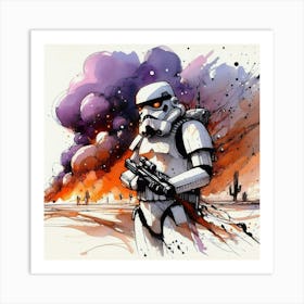 Stormtrooper 6 Art Print