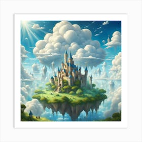 Castle In The Clouds 27 Art Print