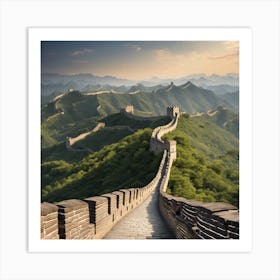 Great Wall Of China Art Print