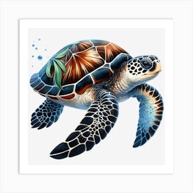 Sea Turtle 6 Art Print