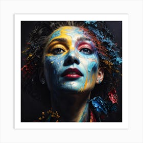 Portrait Of A Woman Art Print