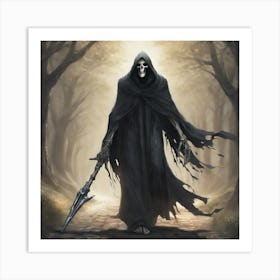 Grim XD Art Print