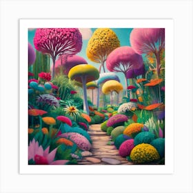 Fairy Garden Art Print