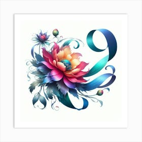 Lotus Flower 19 Art Print