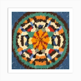 Colorful Mandala Art Print