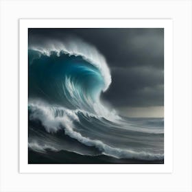 Stormy Sea Art Print