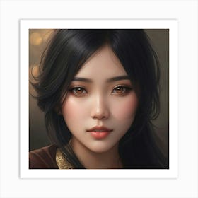 Enchanting Gaze Art Print