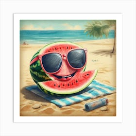 Watermelon 27 Art Print