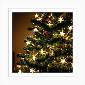 chrismas tree Art Print