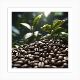 Coffee Beans 199 Art Print