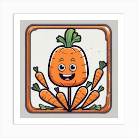 Carrots 37 Art Print