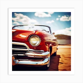 Style Automobile Vintage Classical Antique Old Vehicle Luxury Stylish Car Auto Transport (5) Art Print