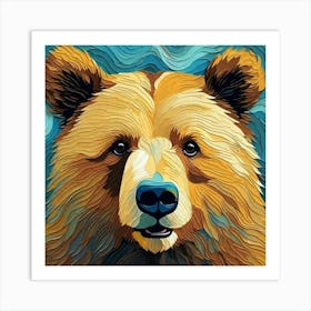 Bear Painting Art Print