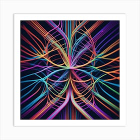 Abstract Fractal Art 9 Art Print