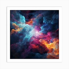 Space Nebula 1 Art Print