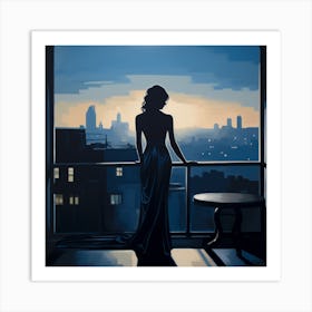 Night In The City Art Print