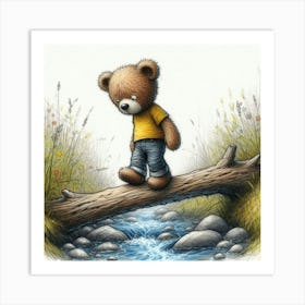 Teddy Bear 31 Art Print