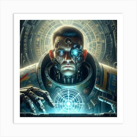 Space Marine Art Print