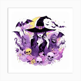 Witches Art Print