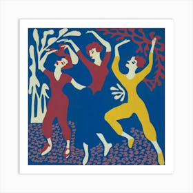 Three Dancers Art Print