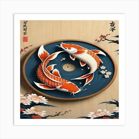 Koi Fish 2 Art Print