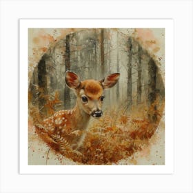 Fawn5 Art Print