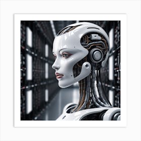 Cyborg 40 Art Print