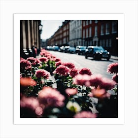 Flowers In London Photography (14) Art Print