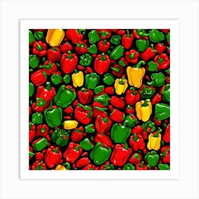 Red Peppers 8 Art Print