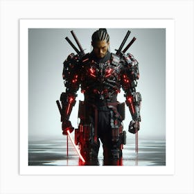 Samurai Warrior 15 Art Print