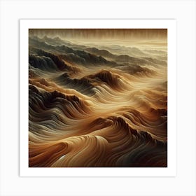 'Waves' 1 Art Print