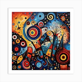 Abstract Painting 142 Art Print