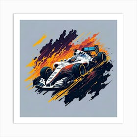 Artwork Graphic Formula1 (4) Art Print