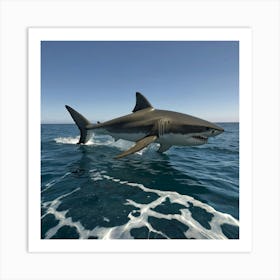 Great White Shark 1 Art Print